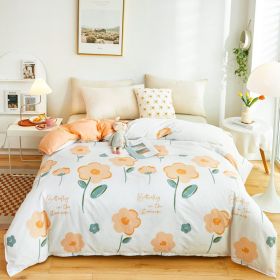 Cotton Single And Double Student Dormitory Three Piece Quilt Cover