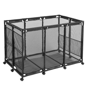 47.6*30inch Pool Storage Bin Black