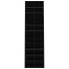 Shoe Cabinet Black 21.3"x13.4"x72" Engineered Wood