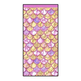 Microfiber Variety Bath Towel Towel Sea Stand Holiday Rectangular Sand Shawl 3D Printing (Option: MEIry09-75x150cm)