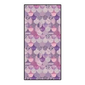 Microfiber Variety Bath Towel Towel Sea Stand Holiday Rectangular Sand Shawl 3D Printing (Option: MEIry08-75x150cm)