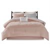 Toren Embroidered Comforter Set with Bed Sheets