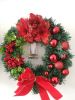 Christmas decorations Scene decoration props Jesus Christmas wreath door hanging