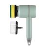1pc Electric Spin Scrubber; Cordless Electric Cleaning Kitchenware Brush; Spinning Scrub Brush For Home Kitchen Pots Dishes