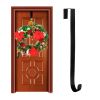Creative Christmas Wreath Door Hanging Christmas Decorations Hook Wreath Hanging Hook