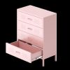Metal Storage Cabinet with 4 Drawers for Office,Home,Garage
